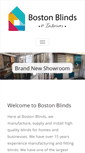Mobile Screenshot of boston-blinds.co.uk